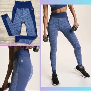 NWOT Free People Good Karma High-Rise Space Dye Leggings Size: M/L (8-14)